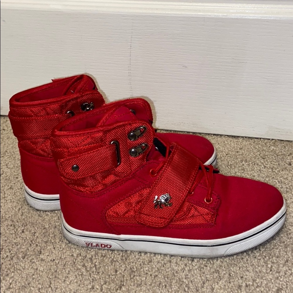 VLADO red sneakers (size 6 women’s)